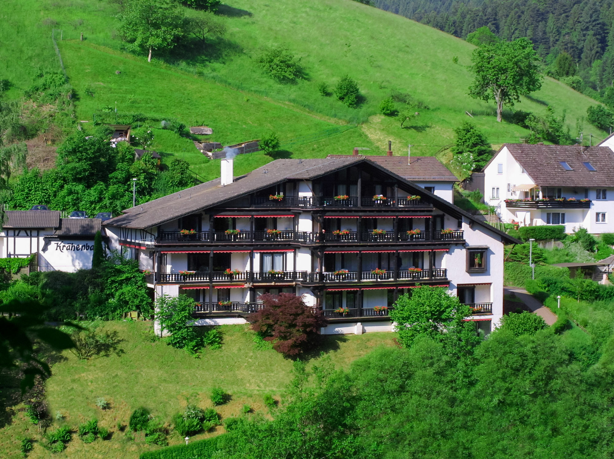 Kraehenbad Hotel Alpirsbach Luaran gambar